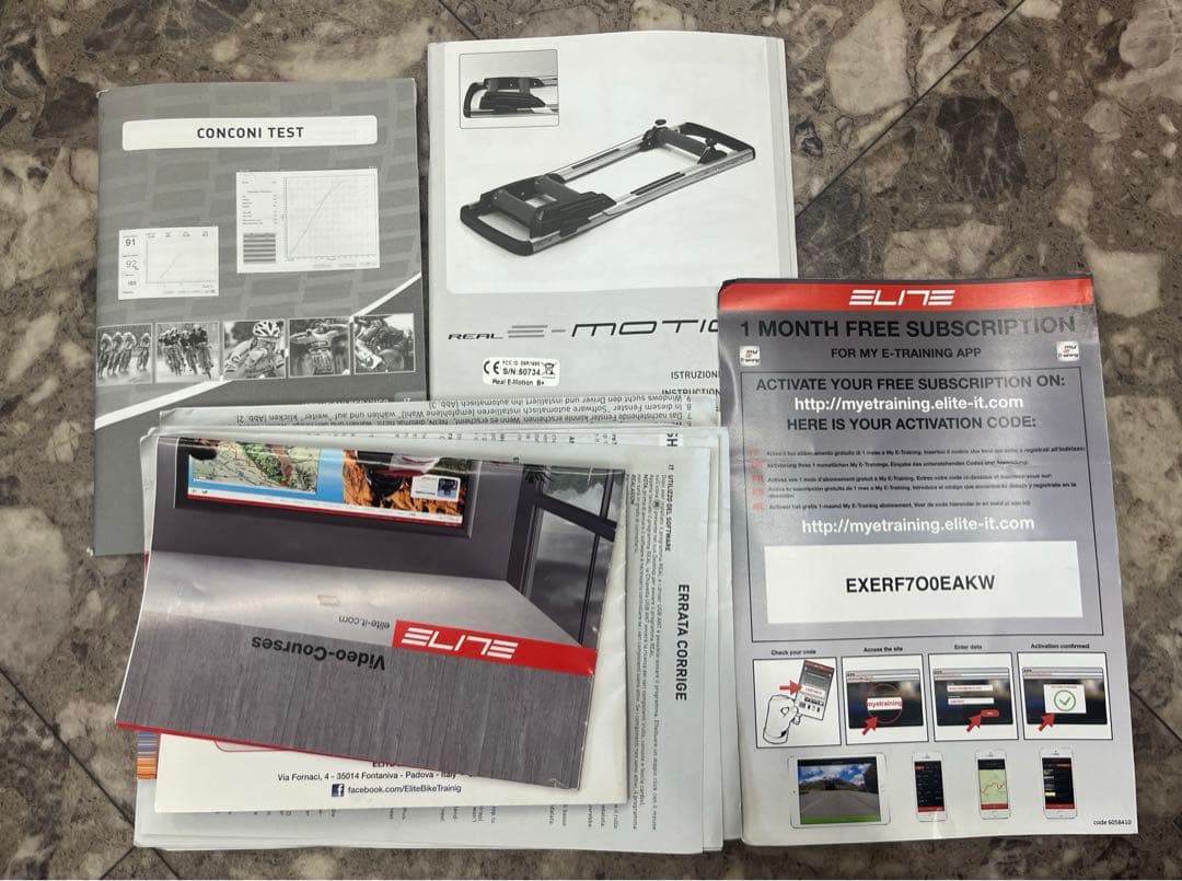 ELITE エリート３本ローラー ローラー台 リアルエモーション