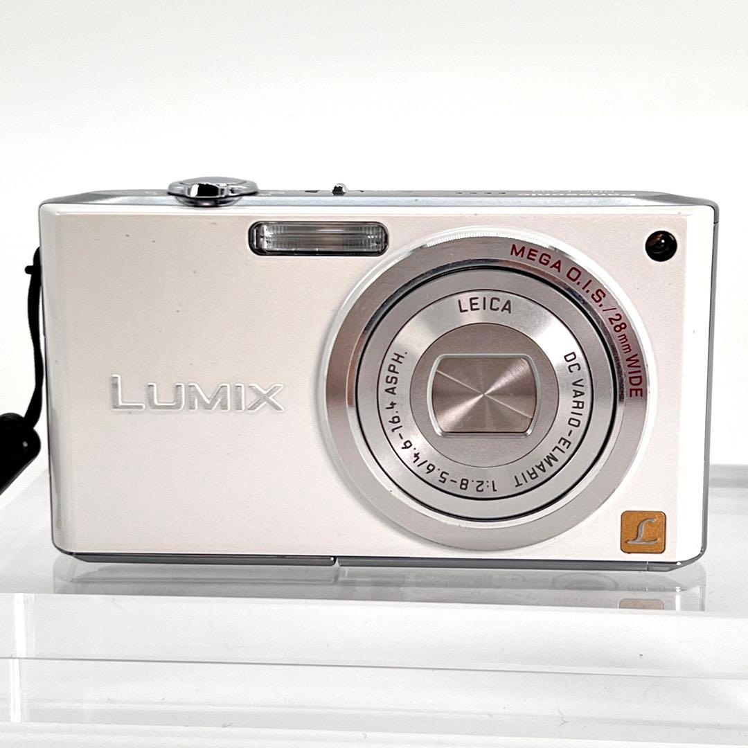 【美品】パナソニック　Panasonic LUMIX DMC-FX33 ホワイト