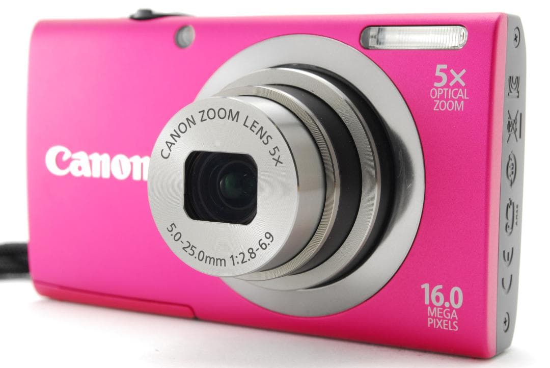 【美品、動作確認、実写有】Canon PowerShot A2300 ピンク