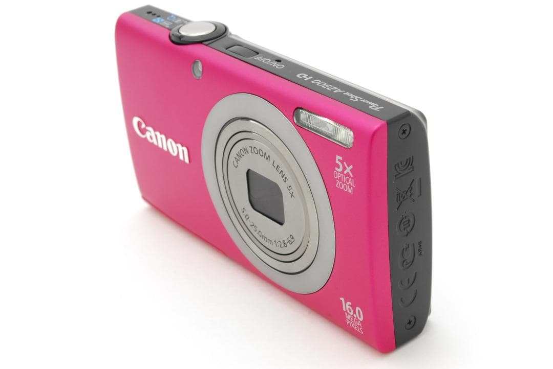 【美品、動作確認、実写有】Canon PowerShot A2300 ピンク