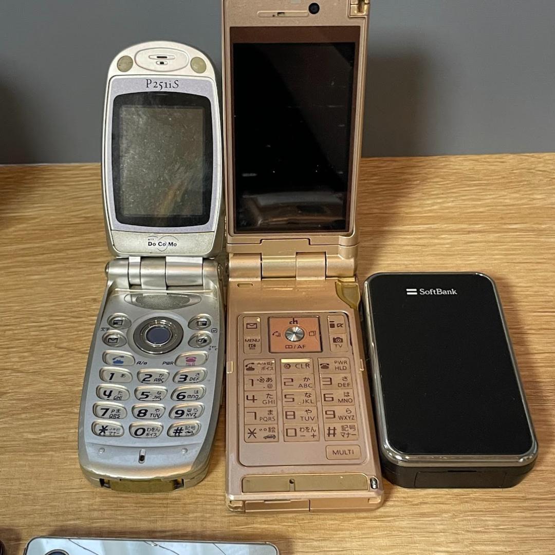 【まとめ売り】携帯電話・スマホ 計9台セット ジャンク