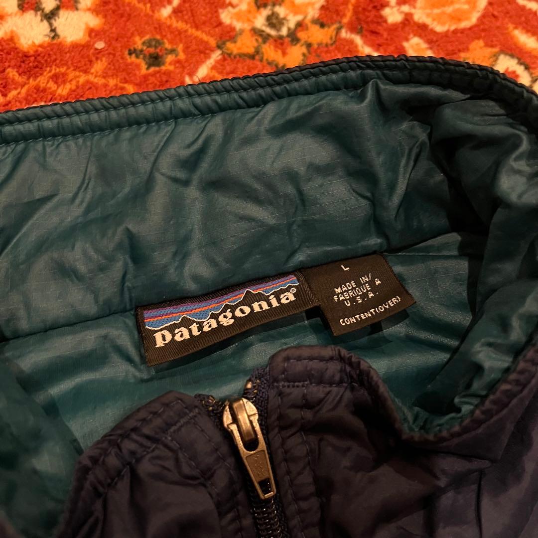 90s 1996年 patagonia USA製 サイズL パフボールベスト
