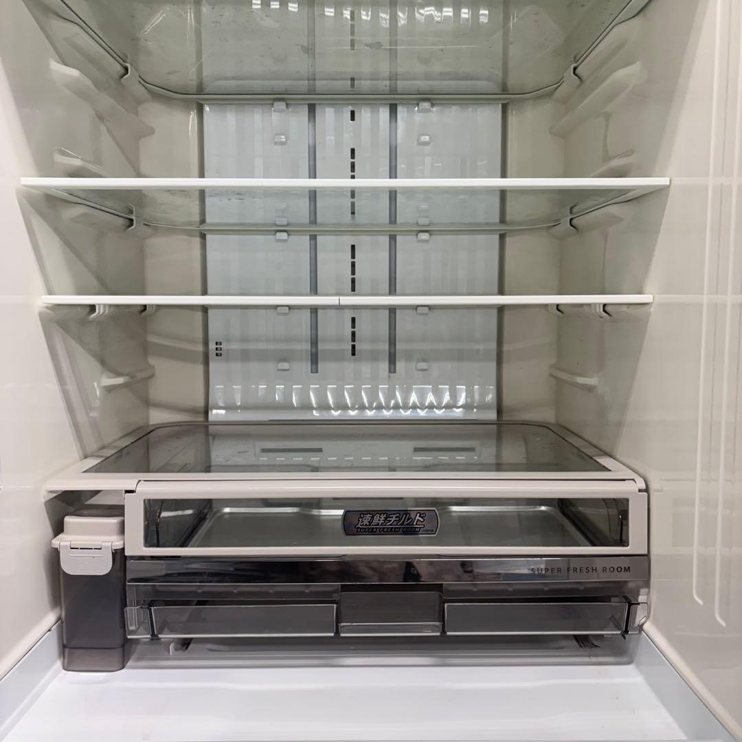 577 東芝大型冷蔵庫　500L強　509L 小型　家庭用　自動製氷　観音開き