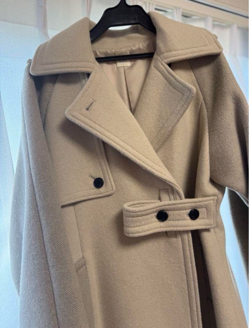 l'or Geelong Wool Long Coat L’or