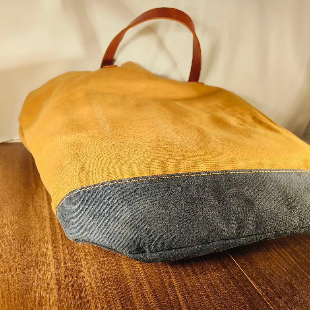 【極美品】Levi’s　キャンバス×本革トートバッグ｜2Horseプレート搭載