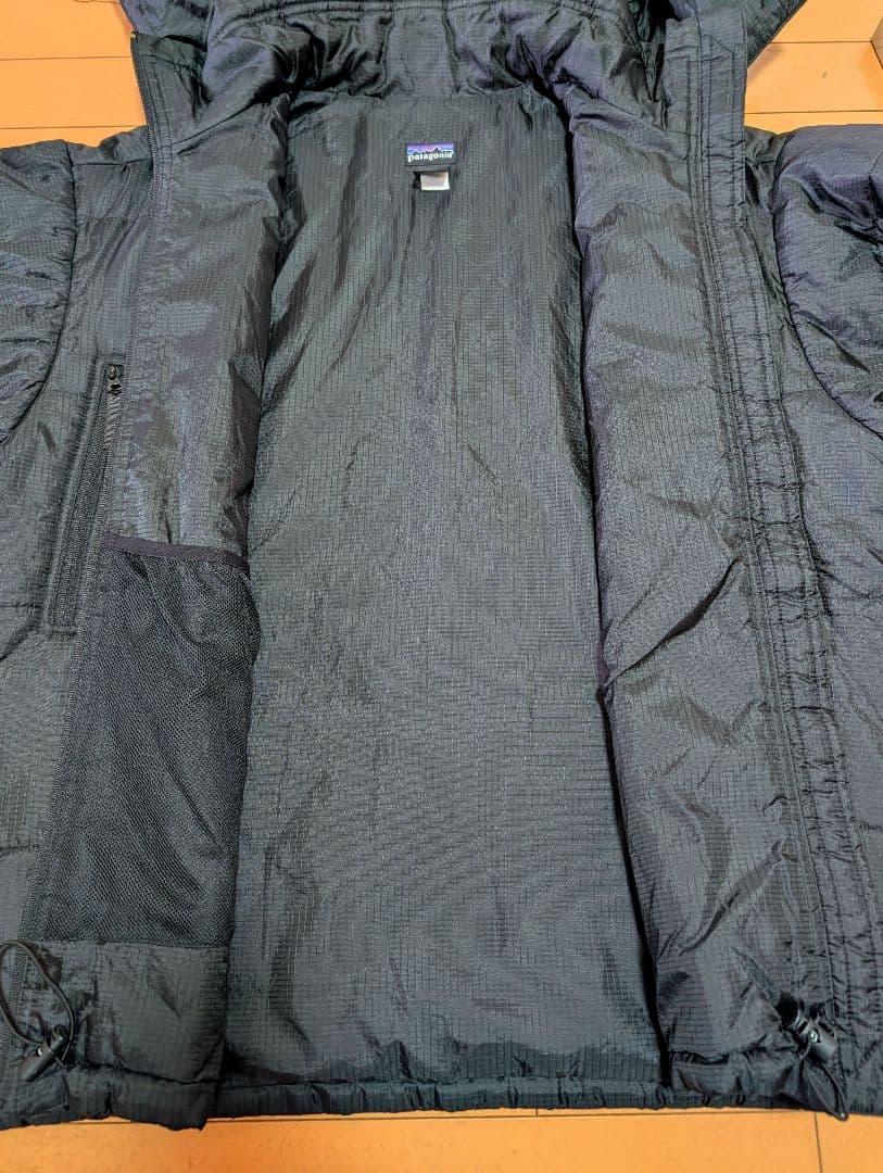n*u様 【美品】2002年製 パタゴニア パフジャケット フード付き完品 黒