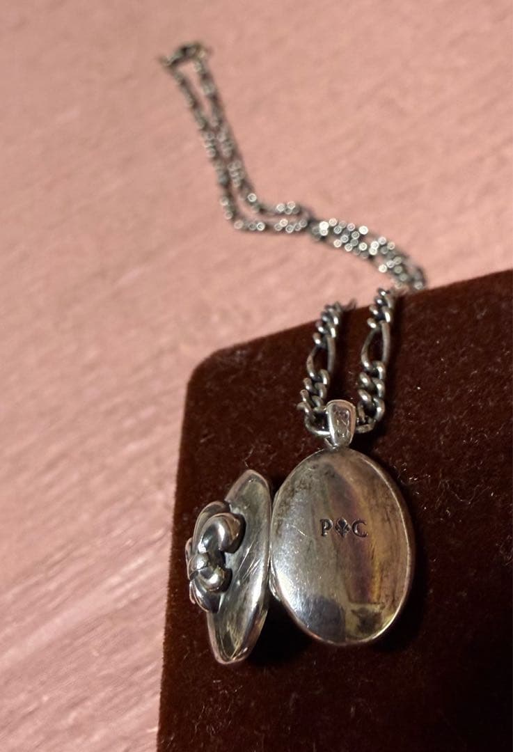 パトリックコックスシルバーロケットペンダント