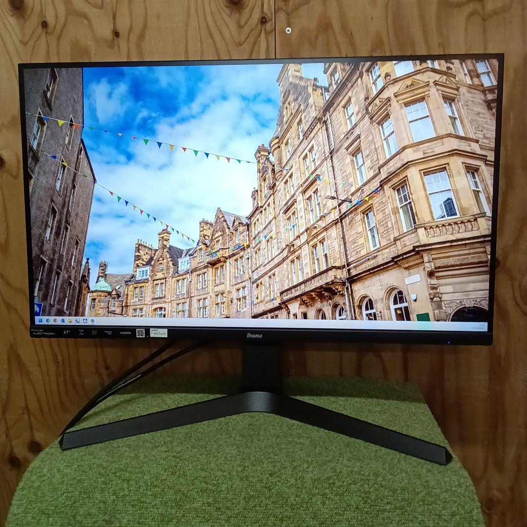 27インチ液晶モニターiiyama ProLite XUB2796QSU-B1㉖