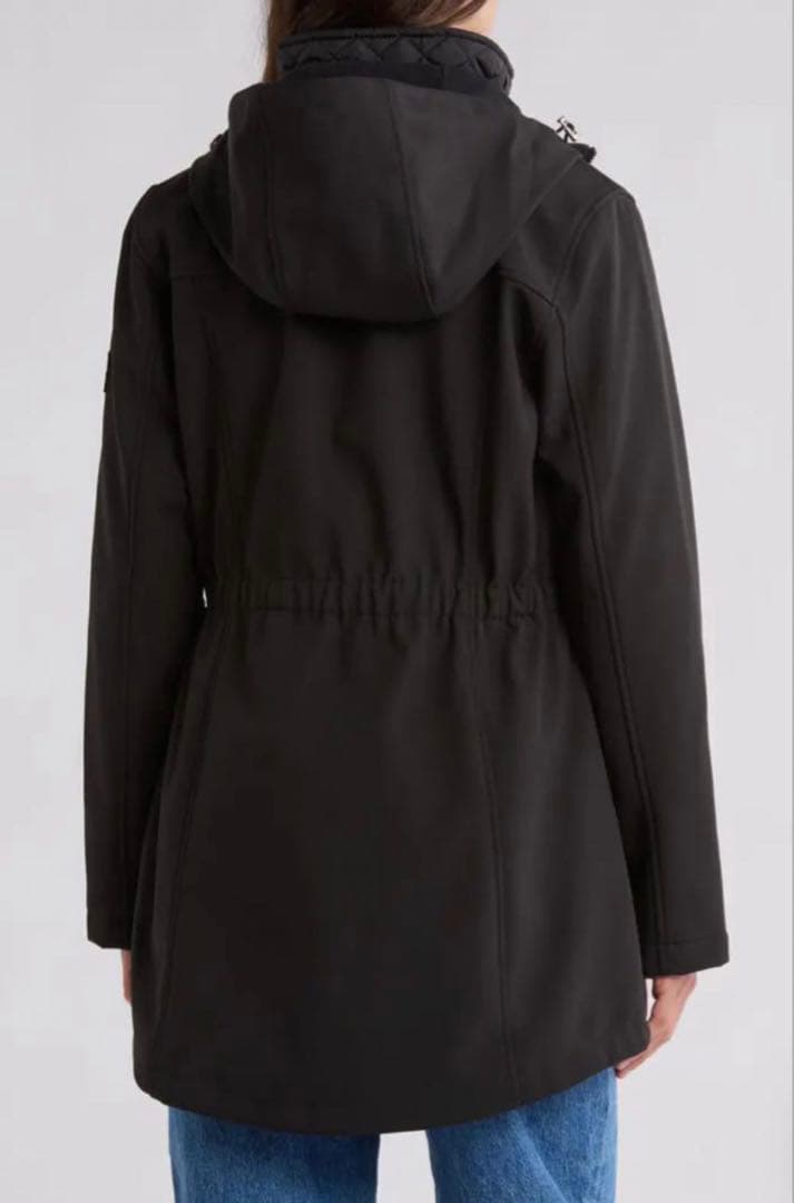 春も着用可能！LAUREN ブラック モッズコート Mサイズ