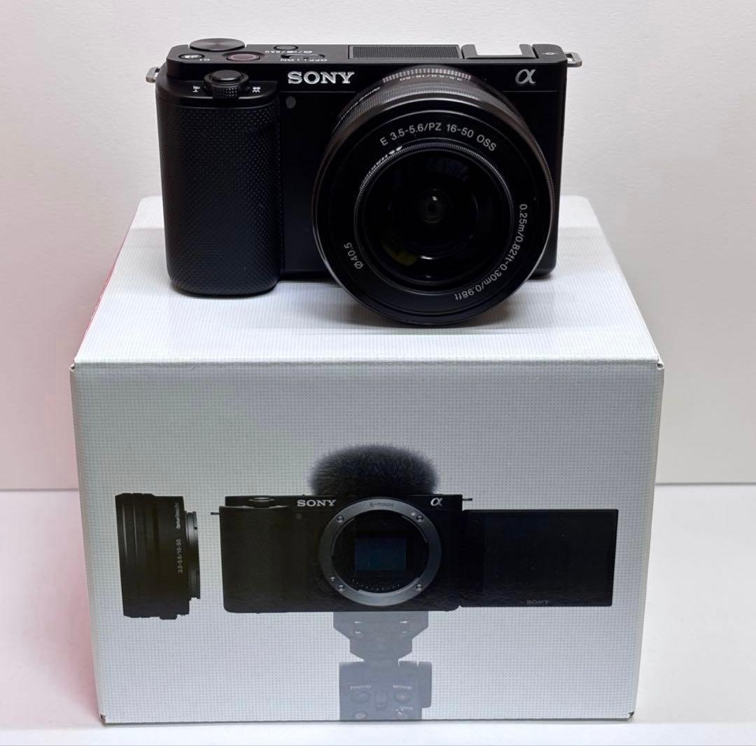 SONY ZV-E10 ミラーレス一眼 16-50mmレンズ付き