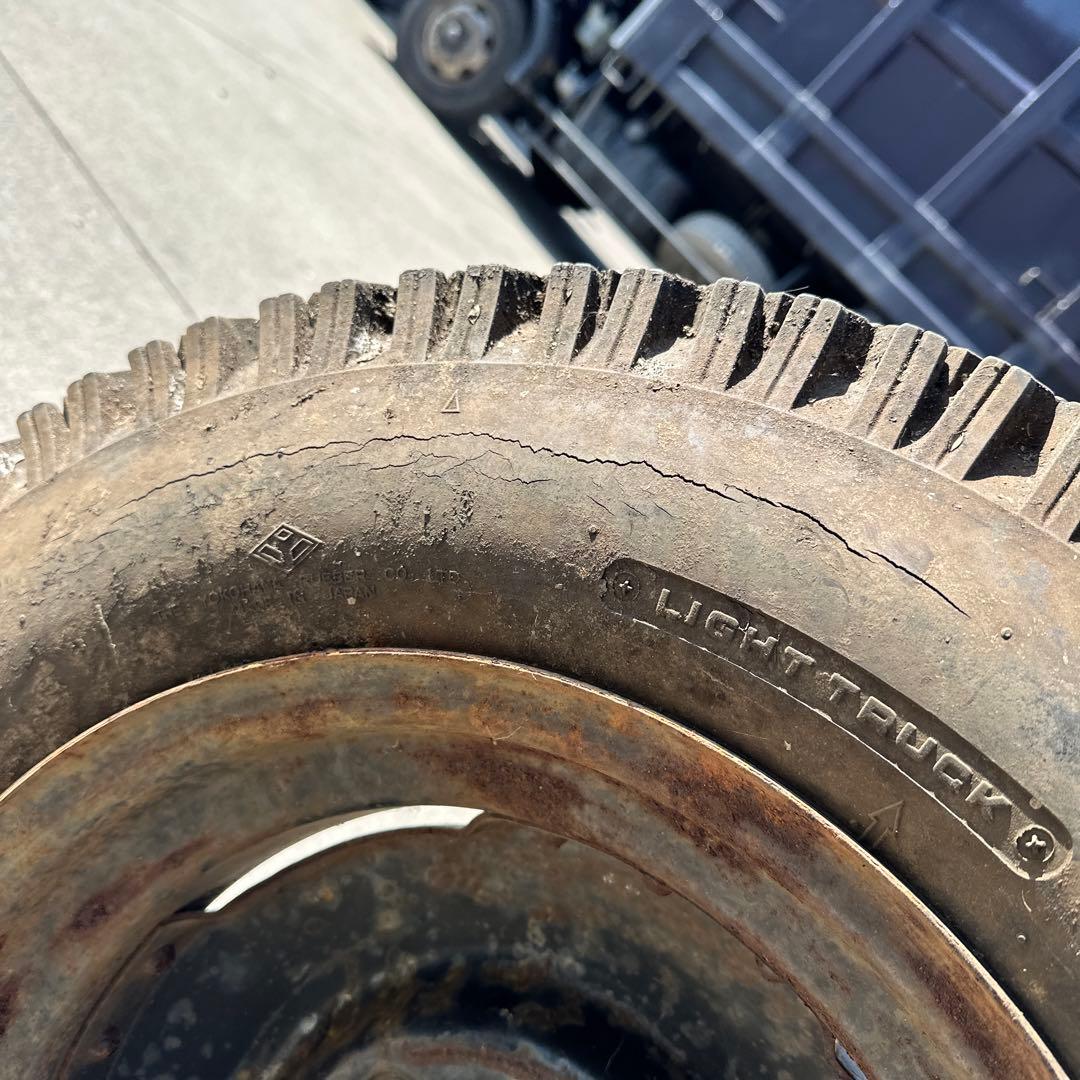 6.00R16 6PR ジムニーホイール付き　スパイクタイヤ4本