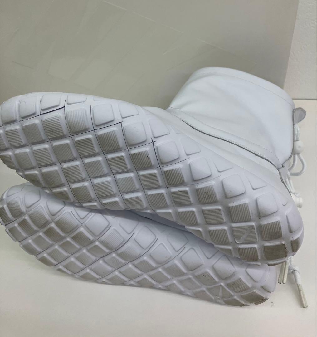 コムデギャルソン×NIKE☆'17春夏コレクション・白ショートブーツ