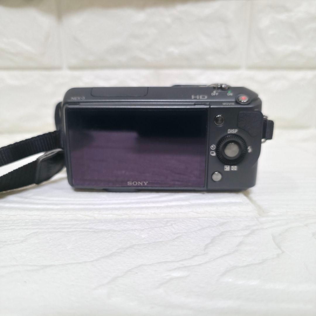 【468】【極美品】SONY α nex-3 ブラック　ダブルレンズキット
