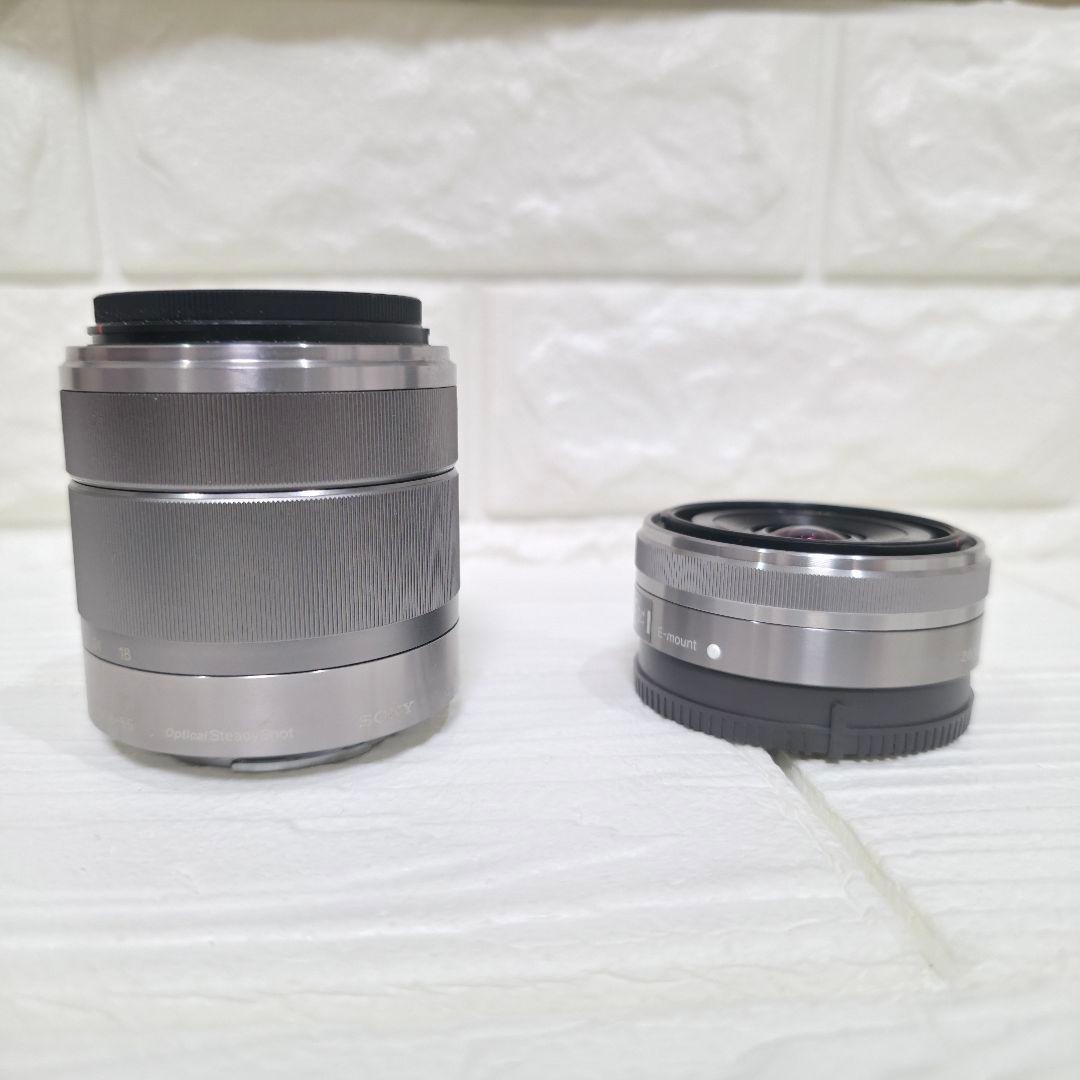 【468】【極美品】SONY α nex-3 ブラック　ダブルレンズキット