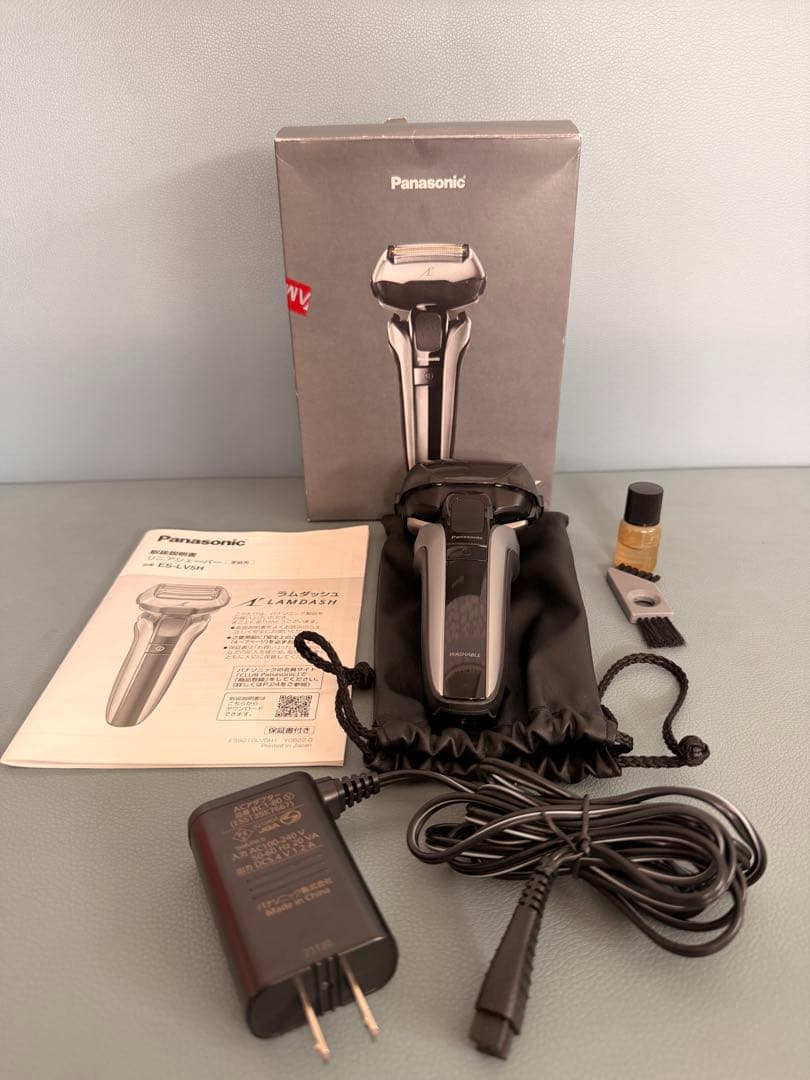 G[美品] PanasonicパナソニックラムダッシュPRO　ES-LV5H-S