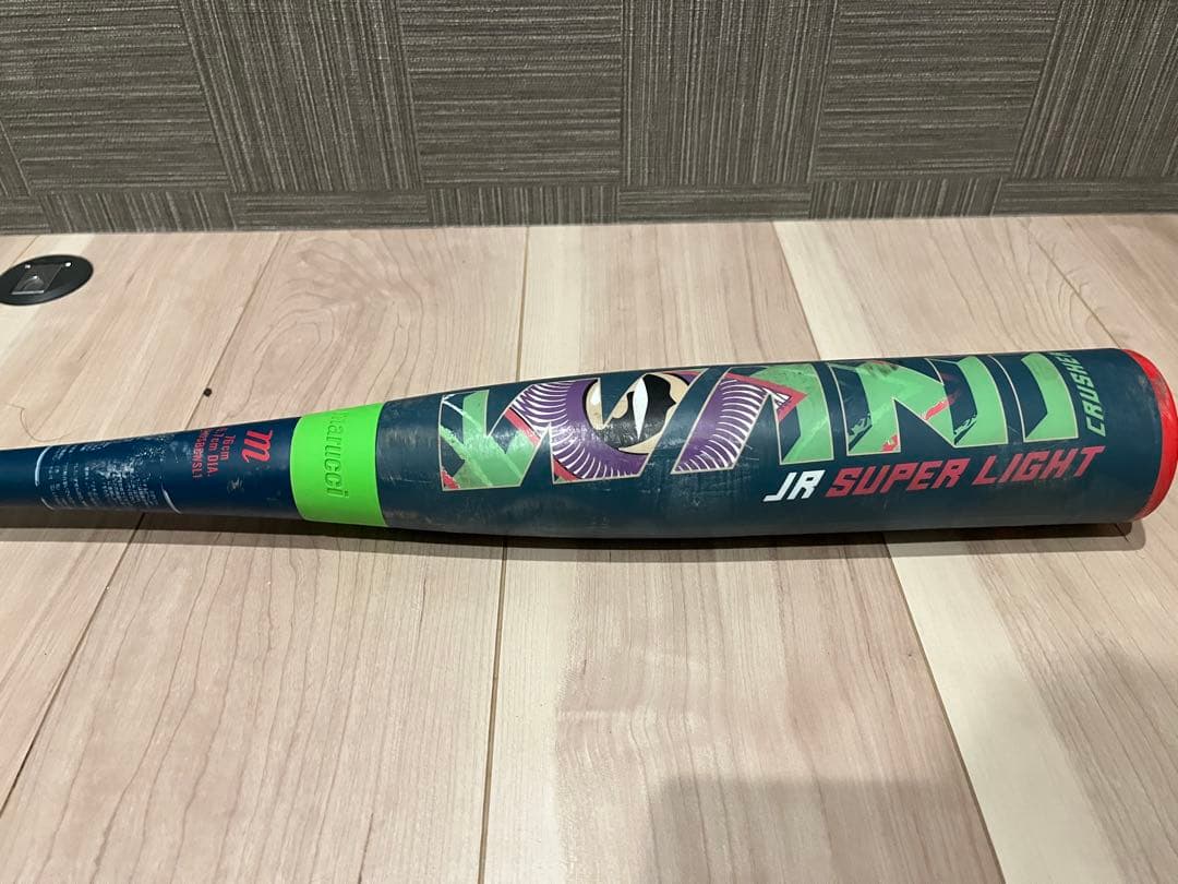 ワニクラッシャー　ワニクラ　少年軟式野球　バット