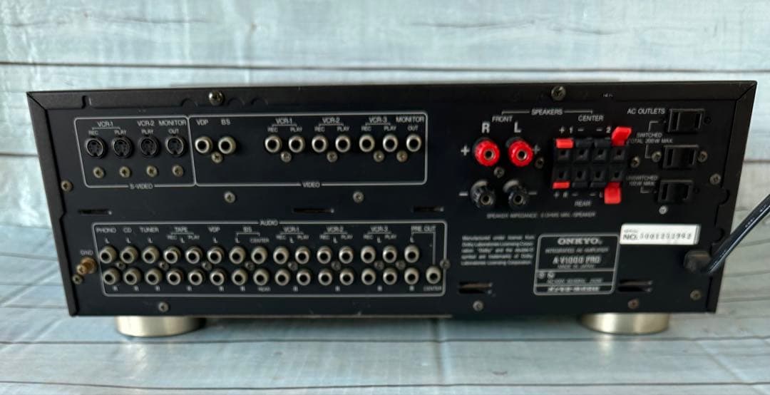ONKYO A-V1000PRO AVアンプ(H10)