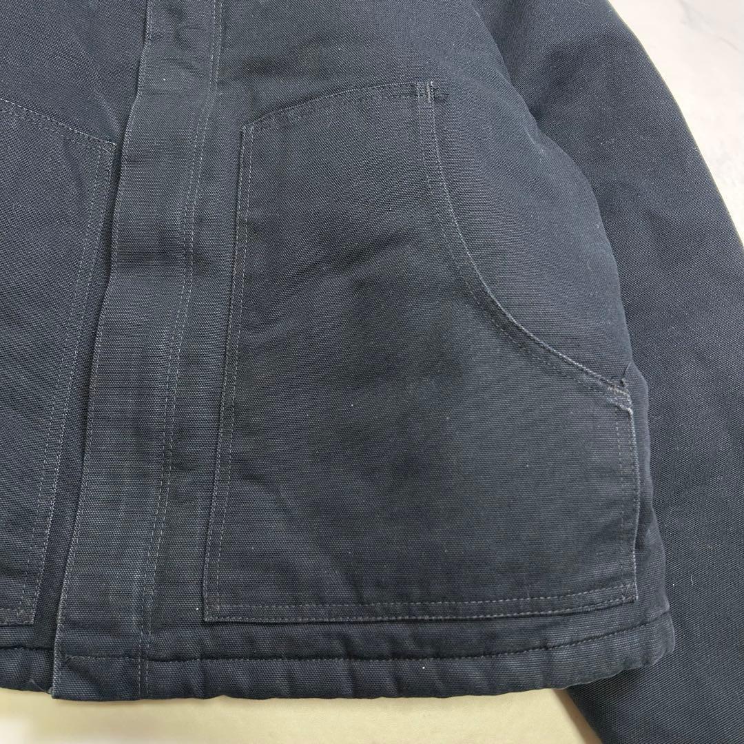 【美品】カーハート トラディショナルジャケット ショート丈 黒 XL ダック地