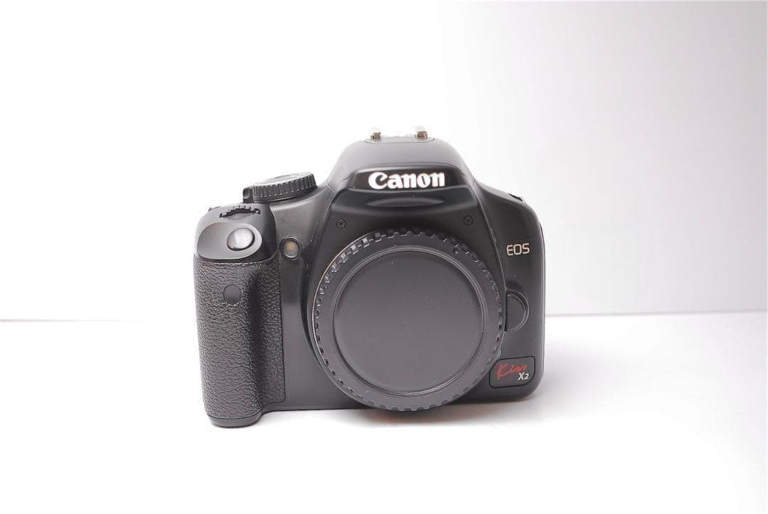 初心者◎ Canon kiss X2 ダブルレンズセット　コスパ 一眼レフ