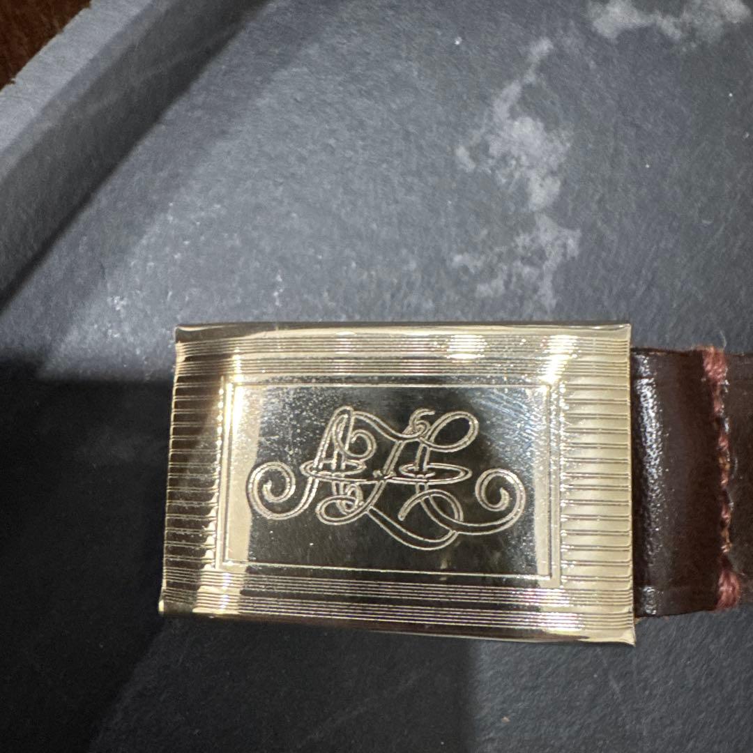 atlast initial belt ベルト 30インチ ブラウン