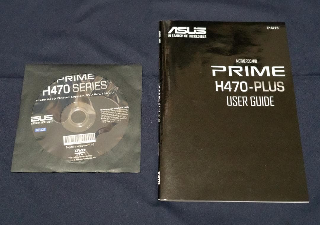 ASUS H470-PLUS + i7 10700KF + CPUクーラー