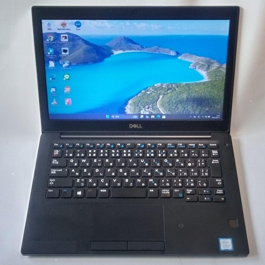 【週末特価】DELL/7290/Windows11/SSD256GB/第8世代