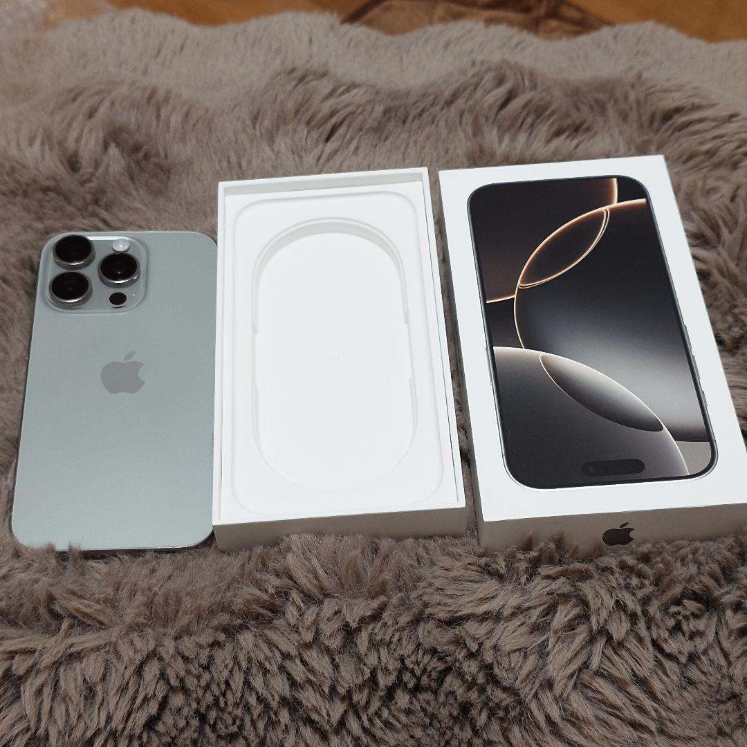 Apple iPhone 16 pro 256GB ナチュラルチタニウム