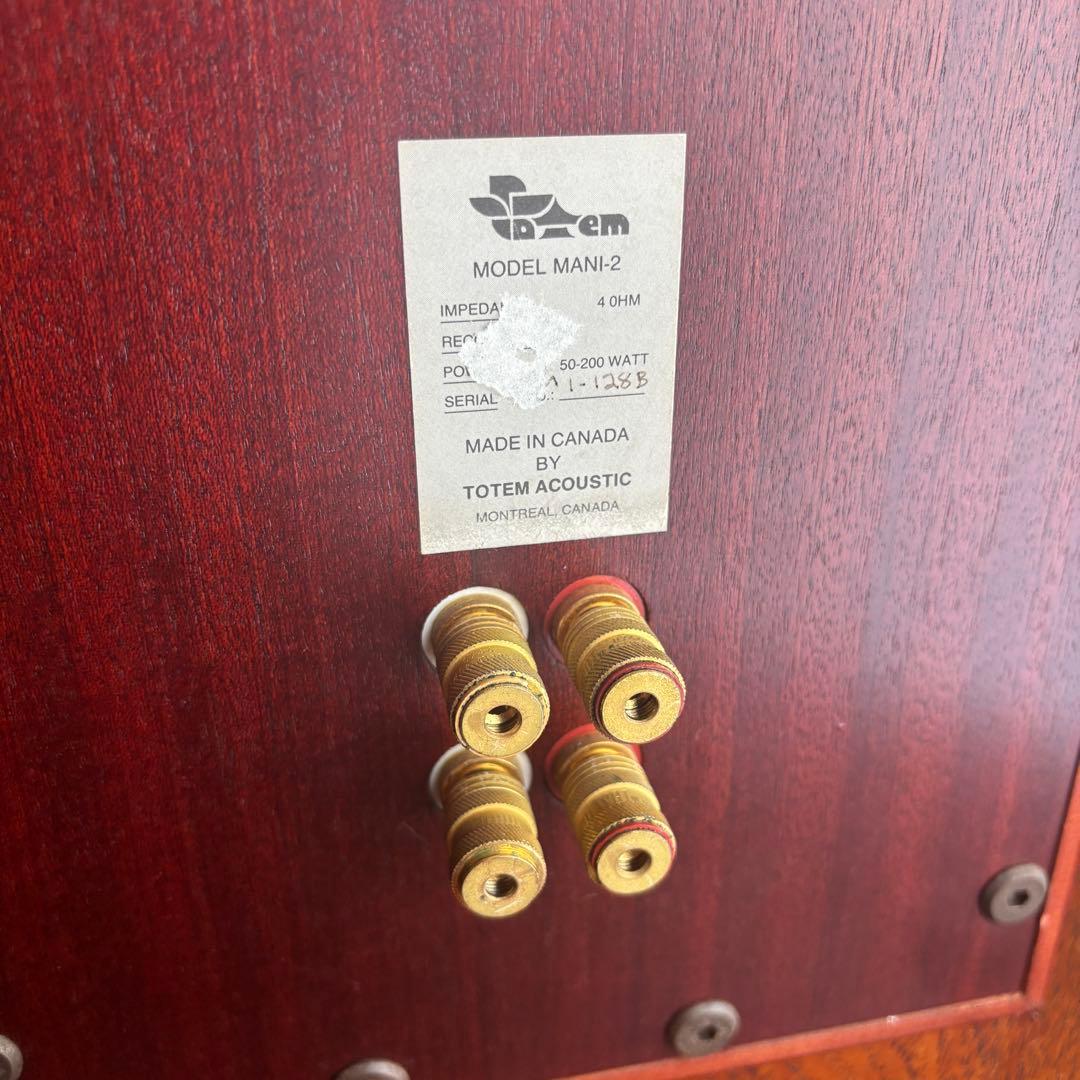 スピーカー・ウーファー Totem Acoustic Mani-2