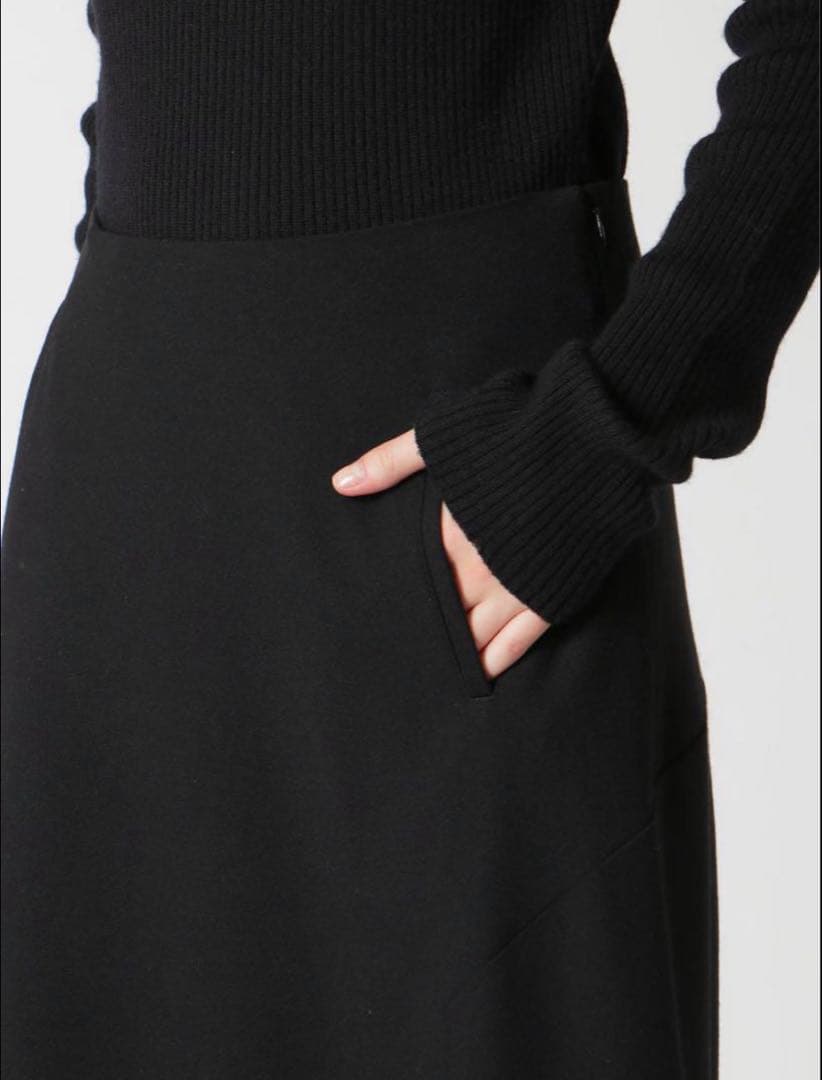 Y's WOOL FLANNEL SKIRT-PANTS ウールスカンツ 02