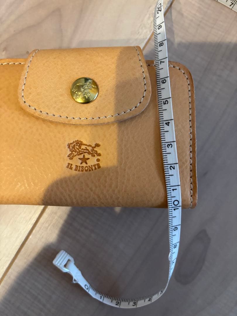 本日最終日‼️イルビゾンテ ベージュレザーキーホルダー未使用新品