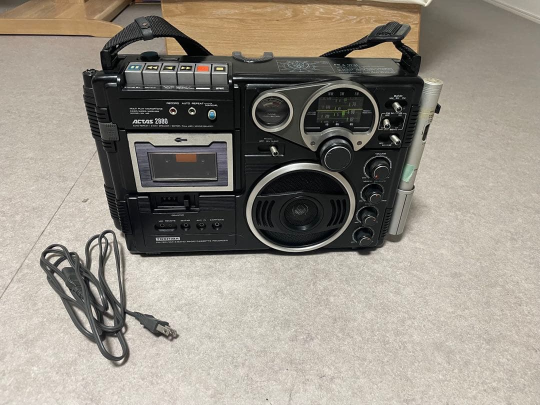 ACTAS 2880 カセットラジカセ