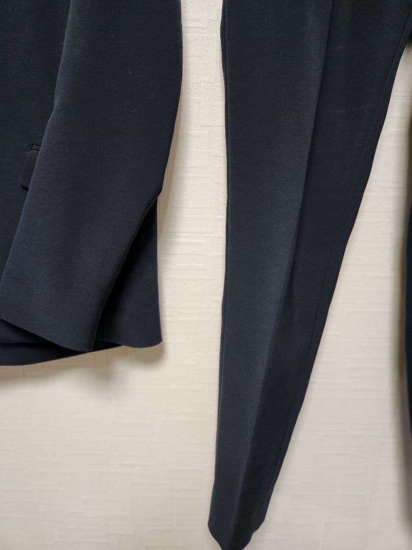 ユナイテッドトゥキョウ　レディース　ビジネス　パンツ　スーツ　セットアップ　濃紺