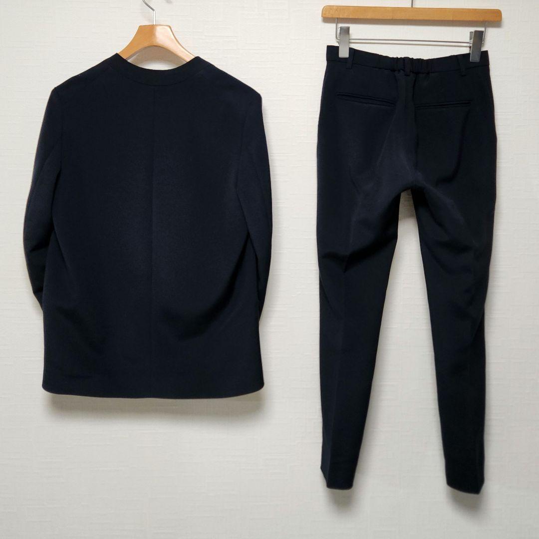 ユナイテッドトゥキョウ　レディース　ビジネス　パンツ　スーツ　セットアップ　濃紺