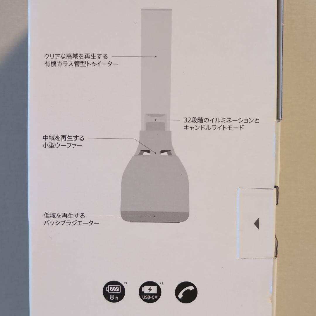 新品 ソニー LSPX-S3グラスサウンドスピーカー Bluetooth対応