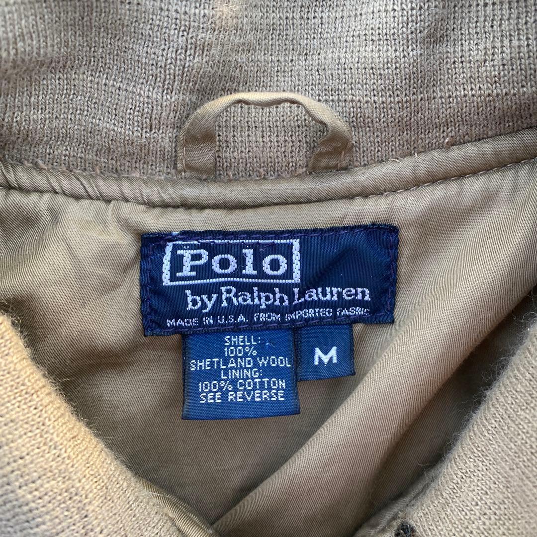 Ralph Lauren USA製　barracuda wool blouson