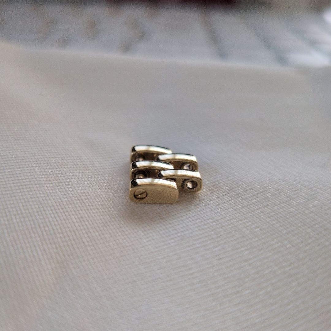 カルティエ パンテールミニ用 コマ 純正K18YG ベルトパーツ ゴールド