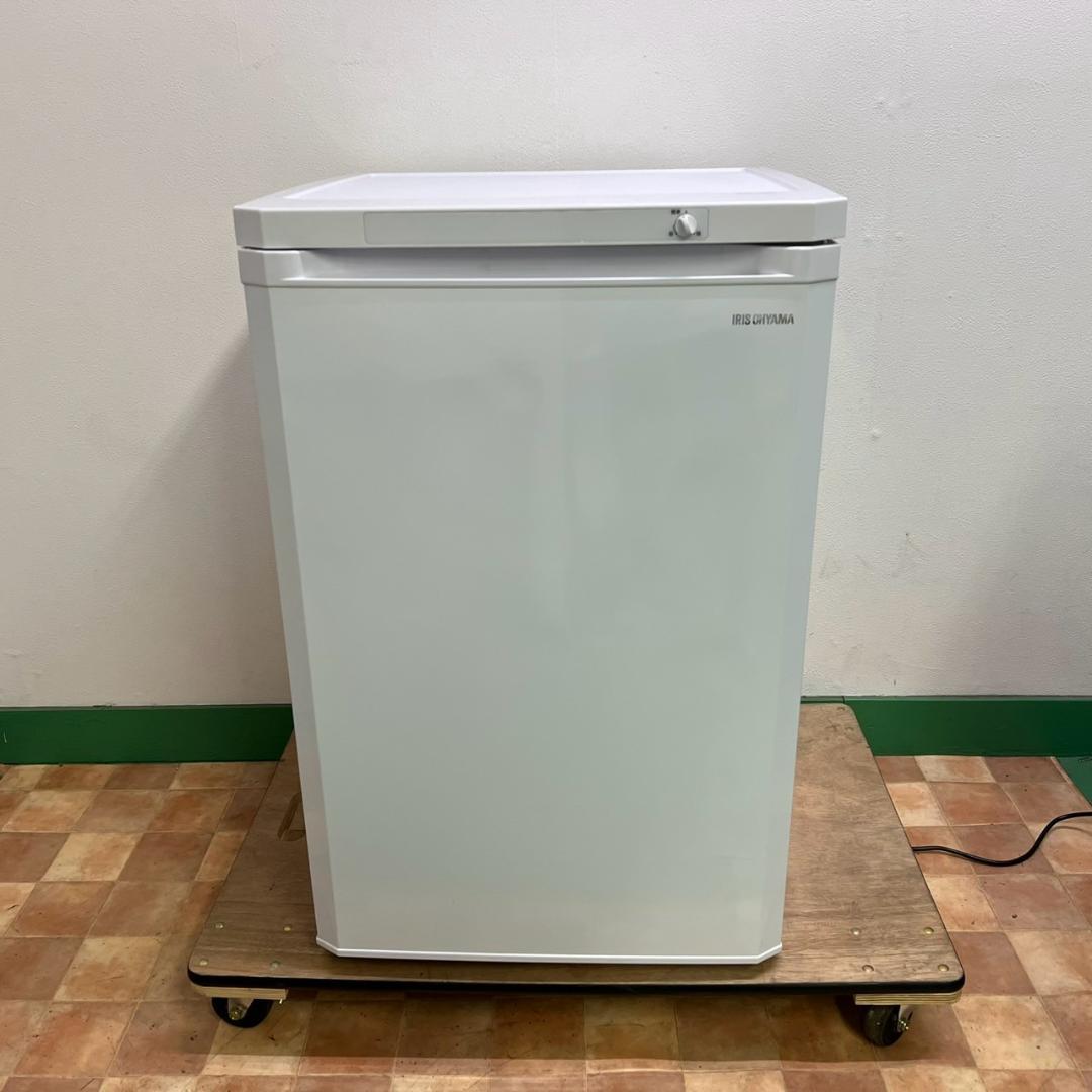 2020年製 IRIS OHYAMA IUSD-9B ノンフロン冷凍庫 85L