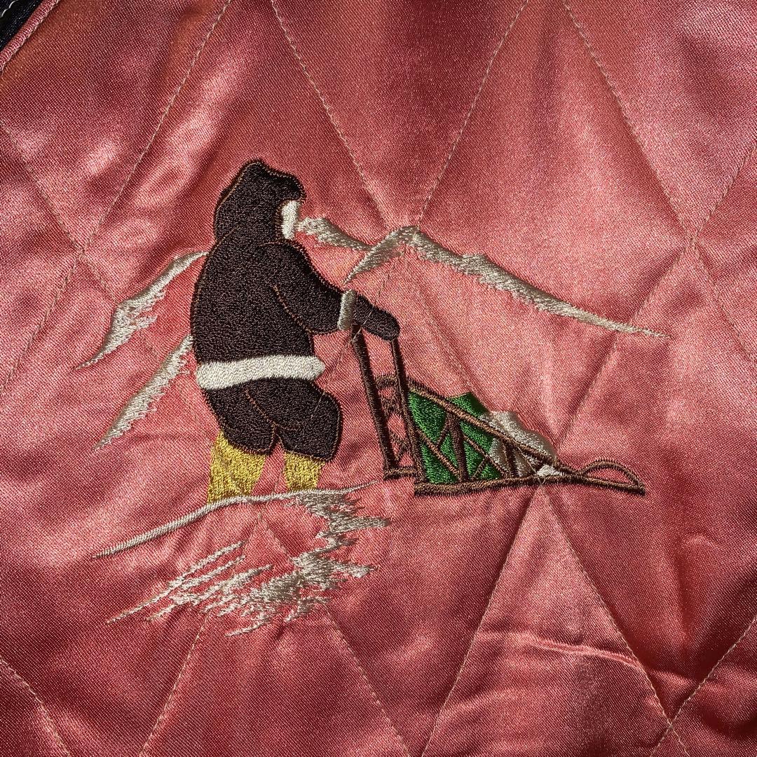 東洋エンタープライズ アラスカ 別珍スカジャン サイズL 美品