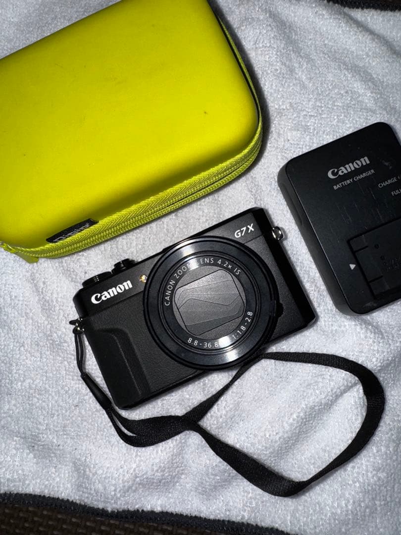Canon G7 X デジタルカメラ 本体＋充電器＋ケース