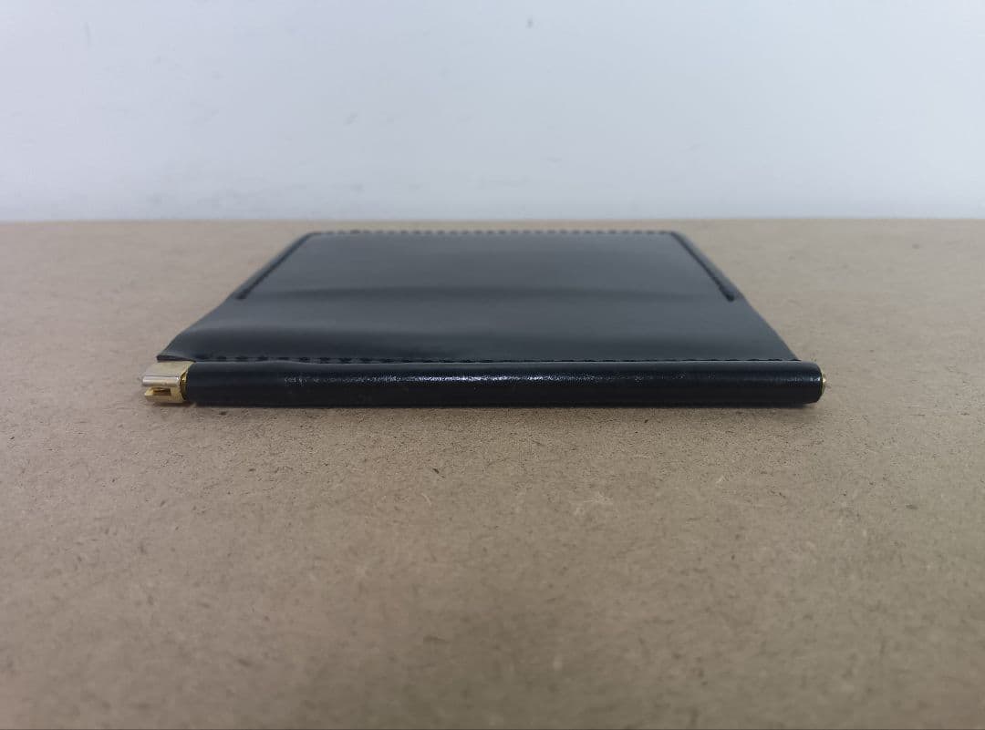 ながちん様　ガンゾ　ホーウィンシェルコードバン　マネークリップ　スタンプあり