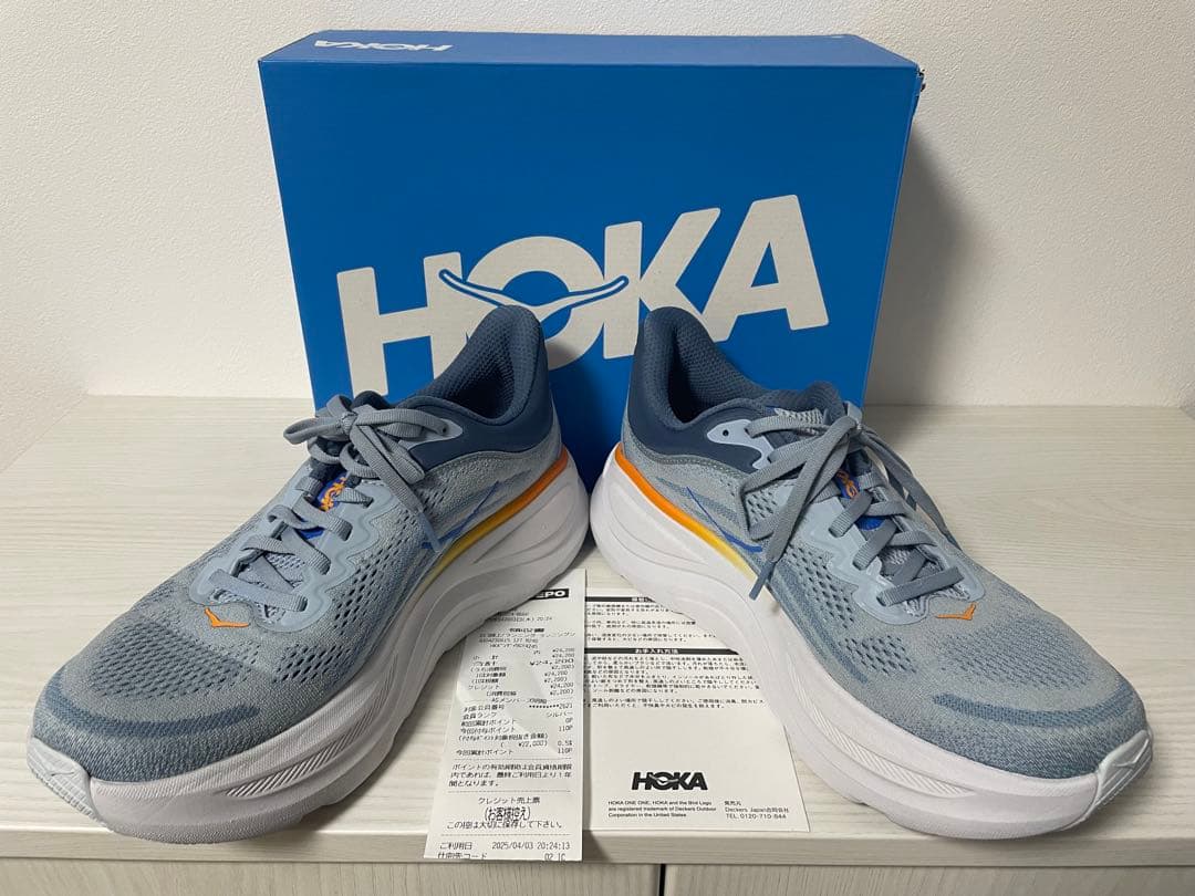 ★超美品★ HOKA ホカ ボンダイ9 27.5cm 9.5D