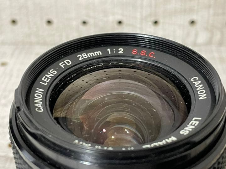 希少 Canon FD28mm F2 S.S.C.