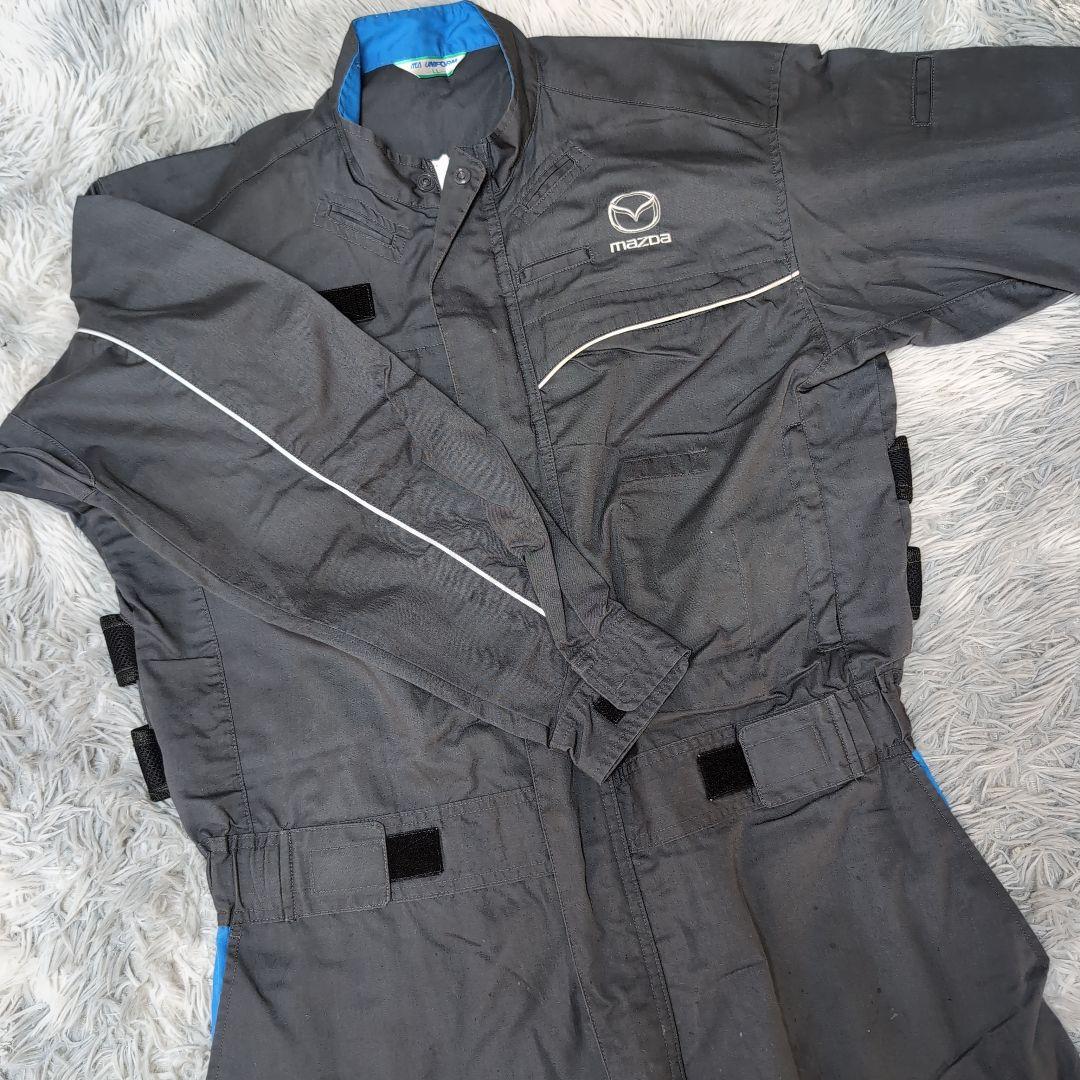 MAZDA スタッフ つなぎ 作業着 LL 夏用