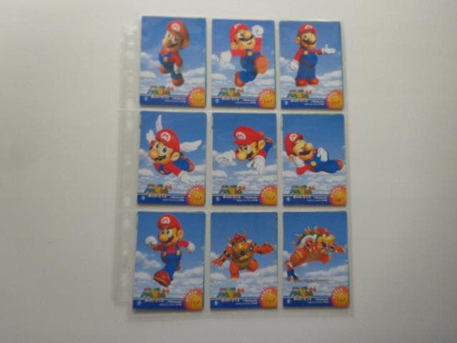 【フルコンプ】スーパーマリオコレクション トレーディングカード