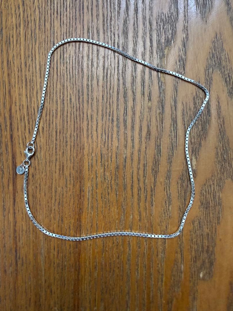 Japan Made屋　シルバー925 ネックレス　45cm　幅３㎜