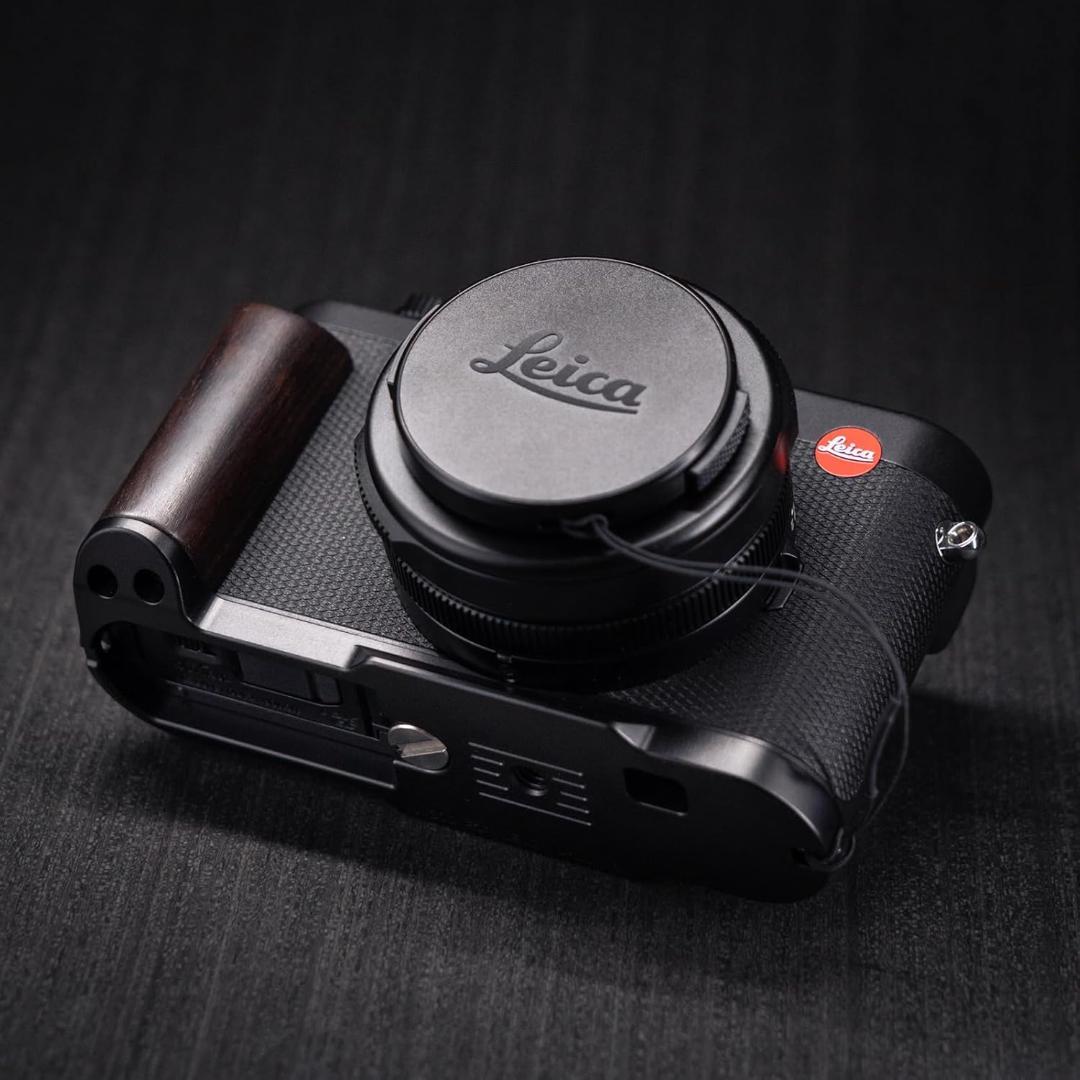 Leica D-LUX8専用 L型 高級 木製 グリップ 紫檀木黒板 新品未使用
