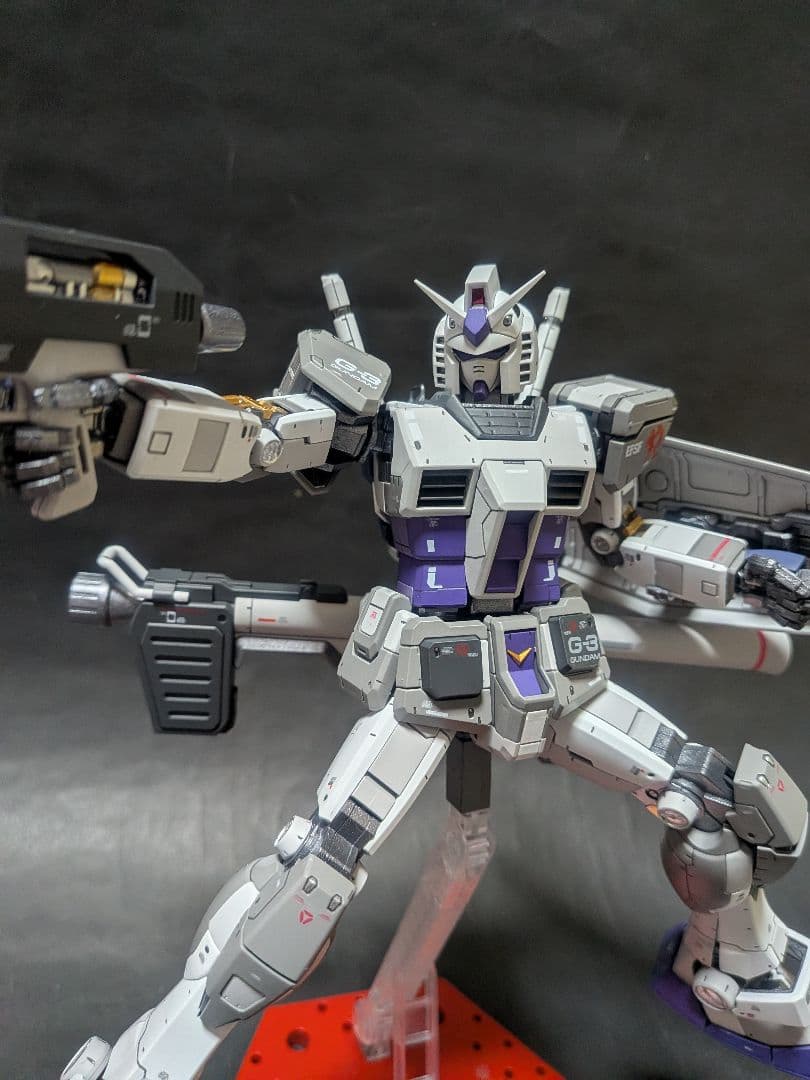 完成品 ガンプラ MG RX-78-3 G3ガンダム