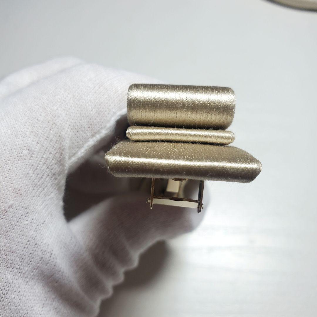 【美品】フェラガモバレッタ シャンパンベージュ h-010