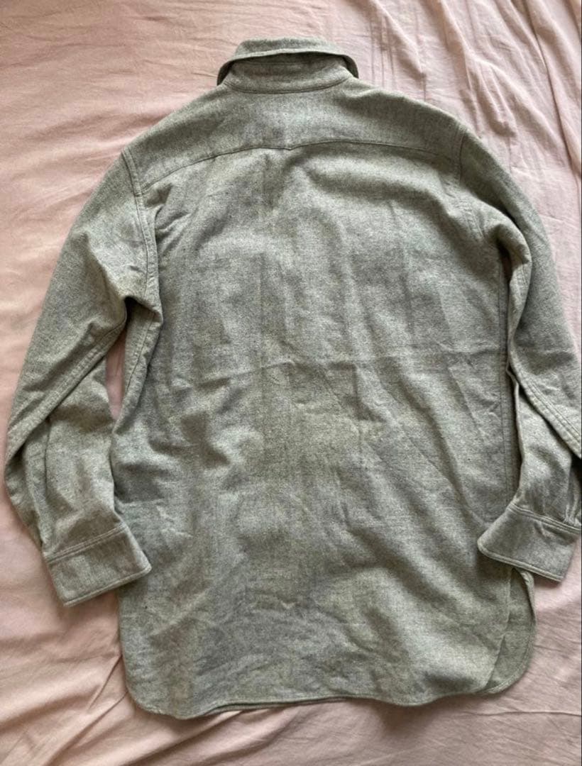 Abercrombie & Fitch ウールワークシャツ 30s チンスト