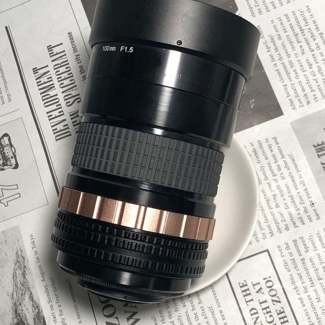 RODEN STOCK 100mm f1.5 α Eマウント